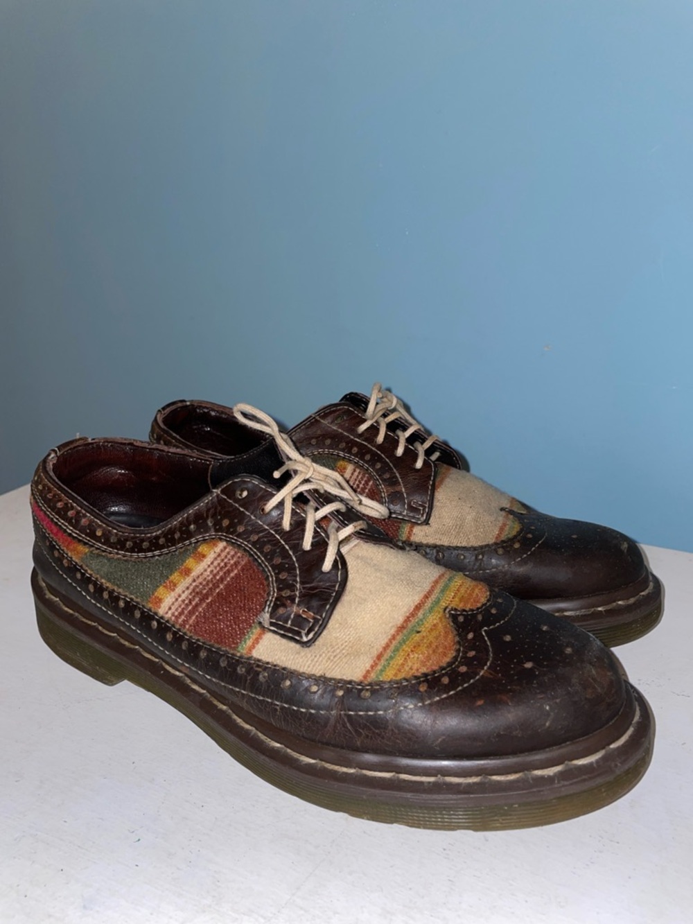 Dr. Martens x Pendleton Baroque Wingtip Oxfords - Men’s 7 (EU39)